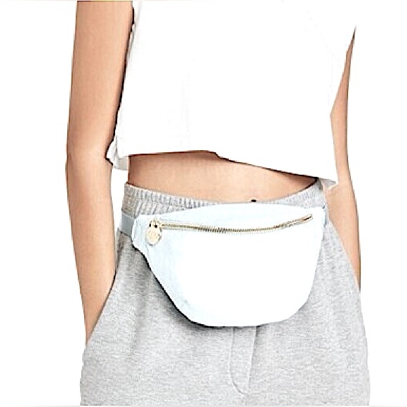 Stoney Clover Lane White Unisex Fanny Pack